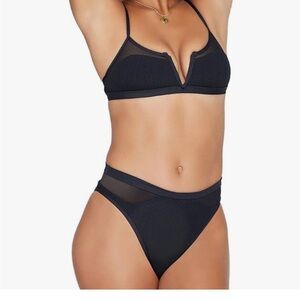 L*Space Palonia Bikini Bottom in Black M